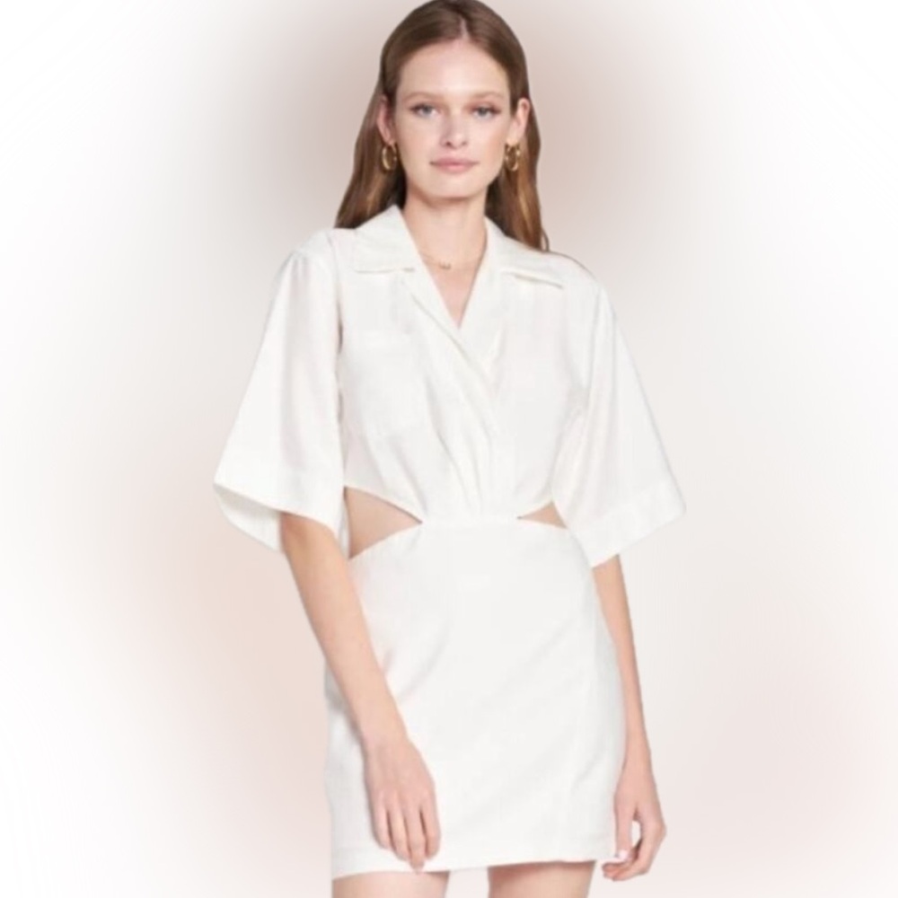 EN SAISON- NWT White Cutout Dress-Small